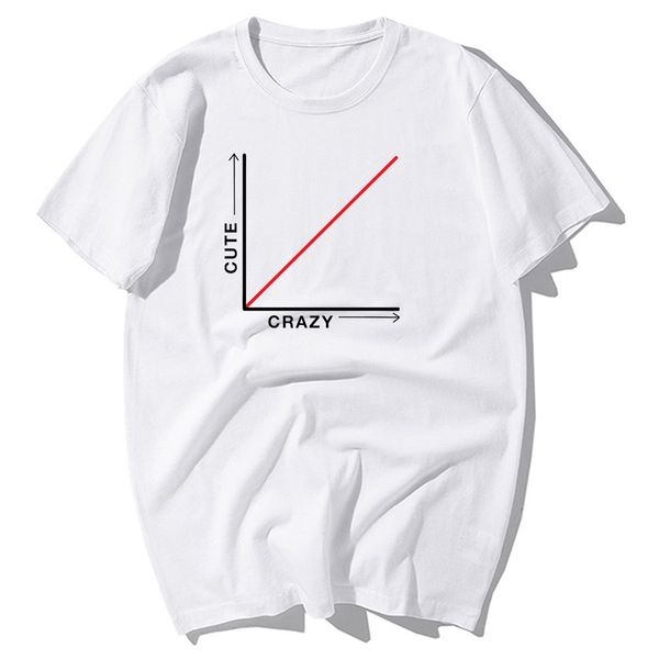 

fashion more cute more crazy mathematical coordinates print t shirt men casual cotton t-shirts hip hop harajuku streetwear