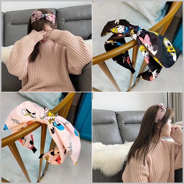 

hipster mori series headband headband south korea big bow hair bands headdress ins simple sweet and lovely hair accessories fema, Brown