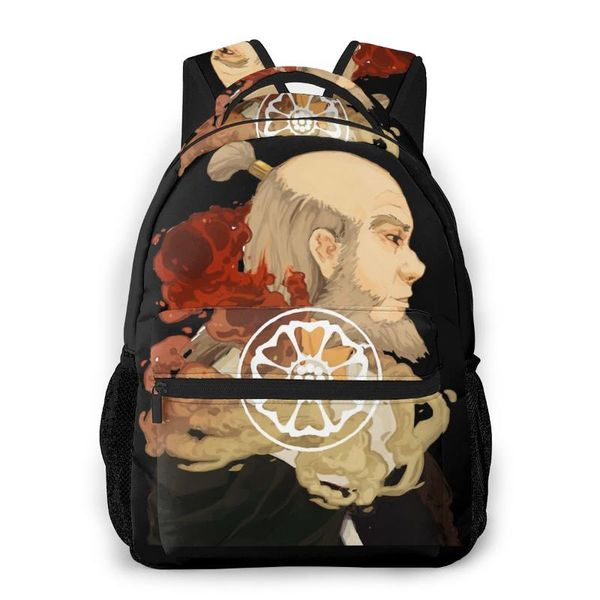 

the last airbender shoulder bag for teenage iroh fashion students backpack