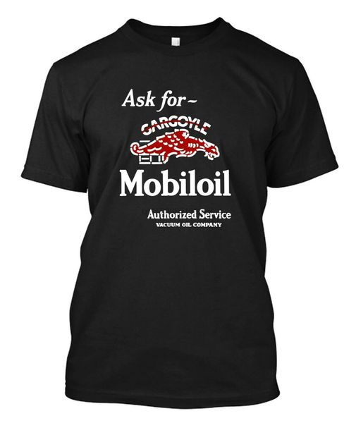 

gargoyle mobiloil retro - custom t-shirt tee