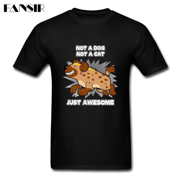 

hyenas are just awesome dog lover men t-shirt casual t-shirt male white short sleeve custom plus size clothing for teenage