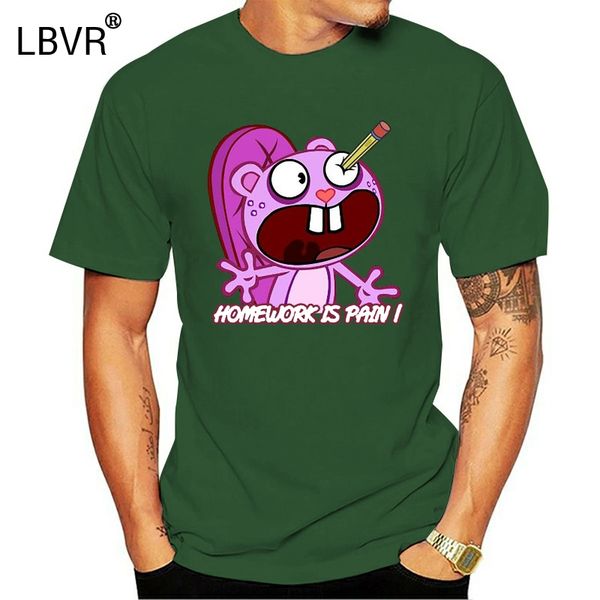 

happy tree friends t-shirt toothy lumpy petunia nutty sniffles flippy