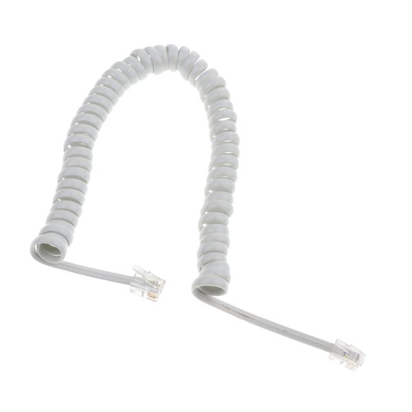 

premium rj22 rj-22 curly coiled telephone handset