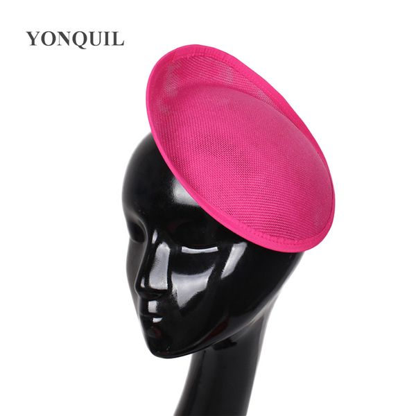 

hair accessories 20cm pink millinery sinamay fascinator base making fascinators party hats diy church hat cocktail headpiece