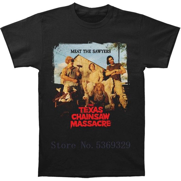 

texas chainsaw massacre meat the sawyers tee men t-shirt print print casua t shirts for men 2019 tee short sleeve