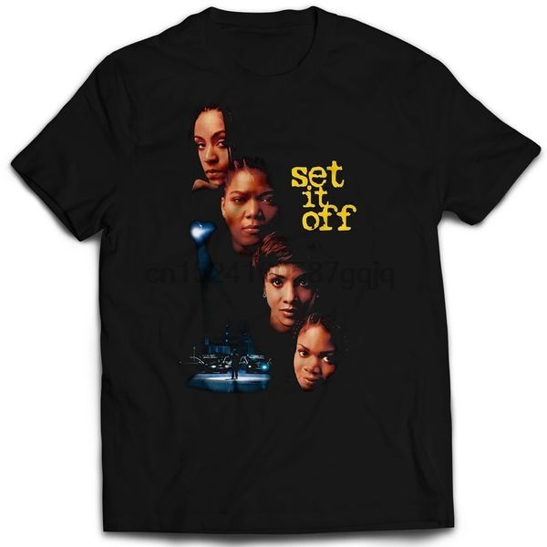 

men t shirt vintage style set it off movie t-shirt women tshirt
