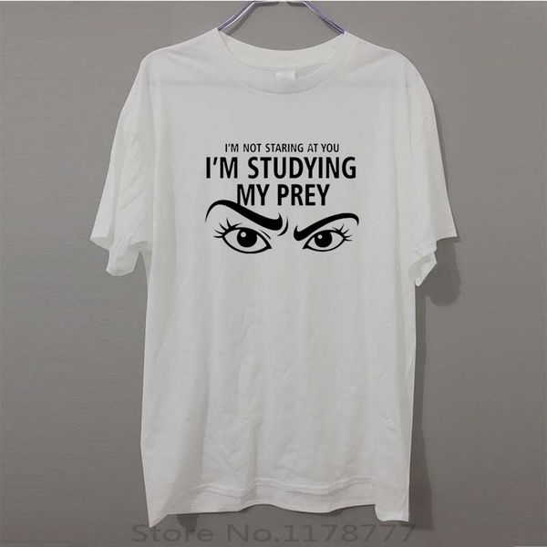 

new trendy t shirt men tee shirt im not staring at you fitness tshirt good quality short sleeve hip hop