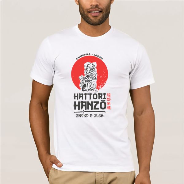 

printed t-shirt crew neck short sleeve hattori hanzo warrior plus size round neck teenage tees funny 100% cotton t-shirt