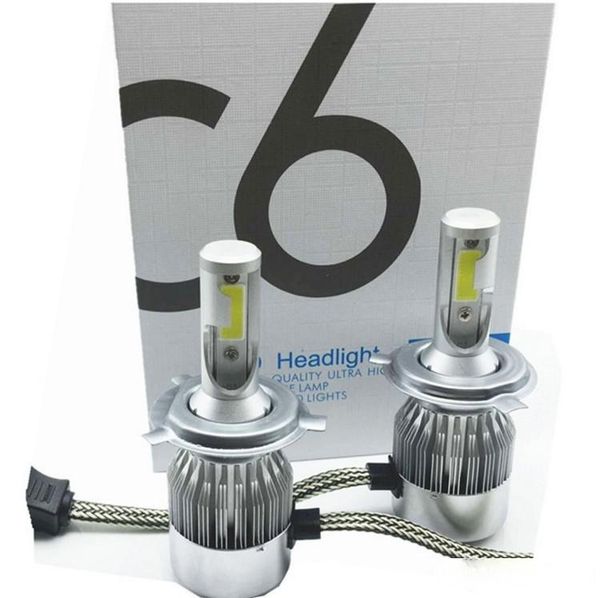 

new led gadget c6 car headlight 12v 7600lm 6000k h4 h7 9003 h11 led h1 h3 880 9005 9006 h13 9004 9007 car lights
