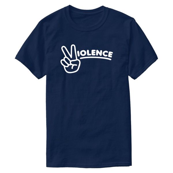

slogan violence t-shirt for mens classical famous solid color fitness tshirts 2020 short sleeve camisetas tee