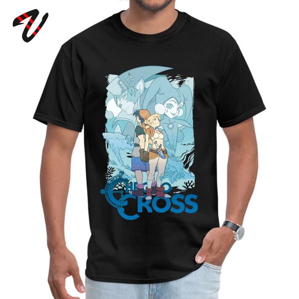 

t-shirts men fashionable legend of zelda tshirt enjoystick chrono cross camisa videogame summer anime o-neck geek t-shirt