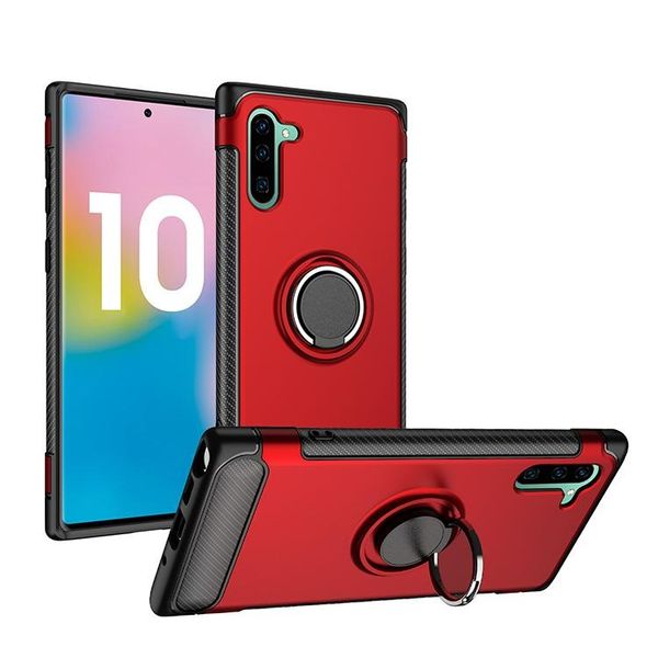 

for samsung note 10 10 pro s10 s10 plus ring case kickstand magnetic 360Â° phone cover for iphone 11 2019