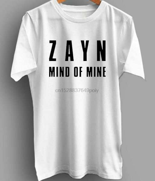 

zayn malik mind of mine white t shirt