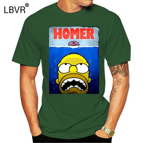 

homer jay t shirt simpson donuts eu size s-5xl cotton digital breathable print pure camisetas american cartoon tee
