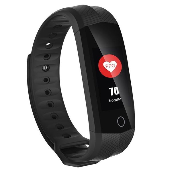 

50x cd02 waterproof fitness bracelet gps bluetooth color lcd screen sport wrist band smart watches heart rate tracker dhl