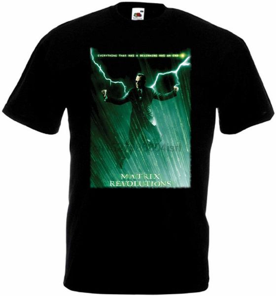 

matrix revolutions v3 t shirt black movie poster all sizes s-5xl