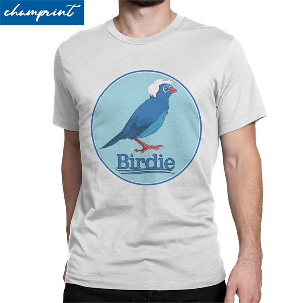 

men birdie sanders t shirt bernie sanders 2020 president election politics clothing vintage o neck tees big size t-shirt