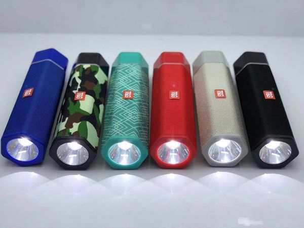 

tg603 tg-603 outdoor portable led flashlight wireless bluetooth speaker subwoofer waterproof 1200mah 50pcs/lot
