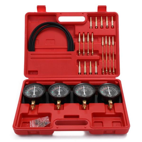 

professional portable fuel vacuum carburetor synchronizer set 4 gauges tool kit for motorcycle car universal