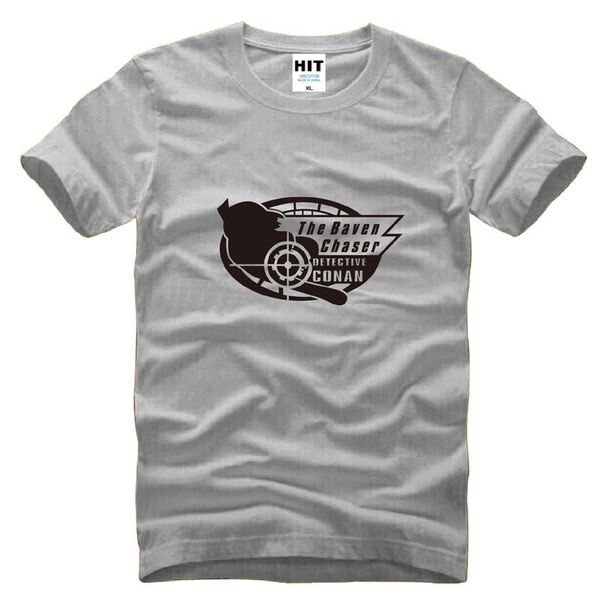 

detective conan anime piano kidd mens men cartoon casual t shirt tshirt 2016 short sleeve cotton t-shirt tee camisetas hombre
