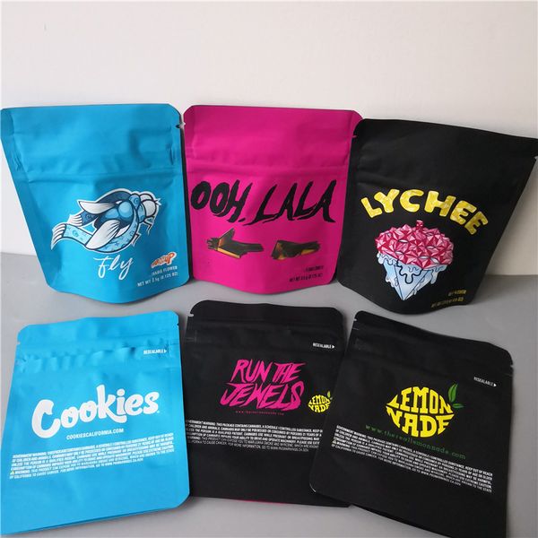 

new cookies california packaging bags ooh lala fly cookies lychee lemonnade jefe yellow fruit stripes lemon pepper dry herb