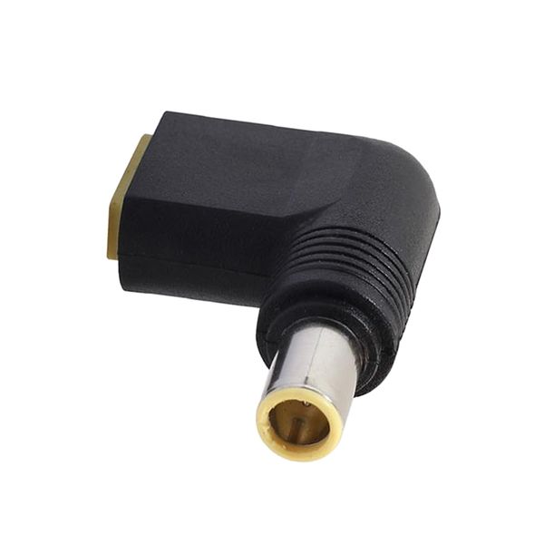 

90 degree power supply charger converter adapter for lenovo thinkpad black