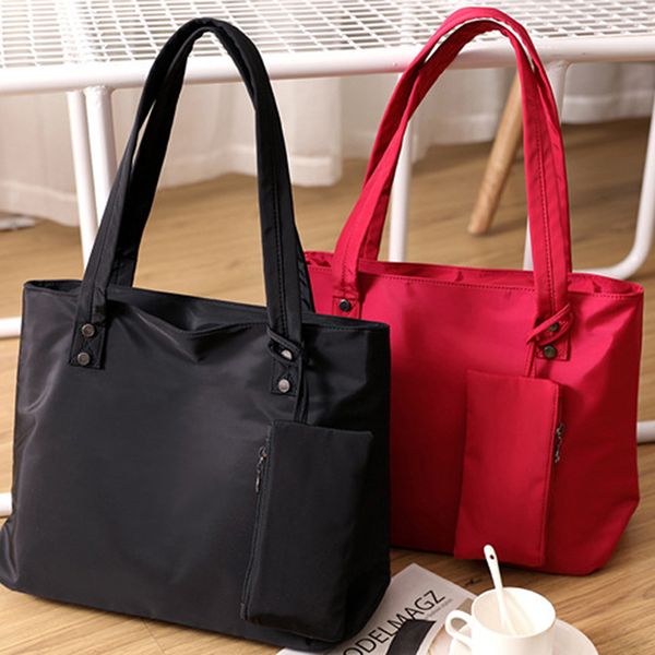 

outdoor large capacity long shoulder handbag shopping tote bag beach handle bags women designer nylon handbags