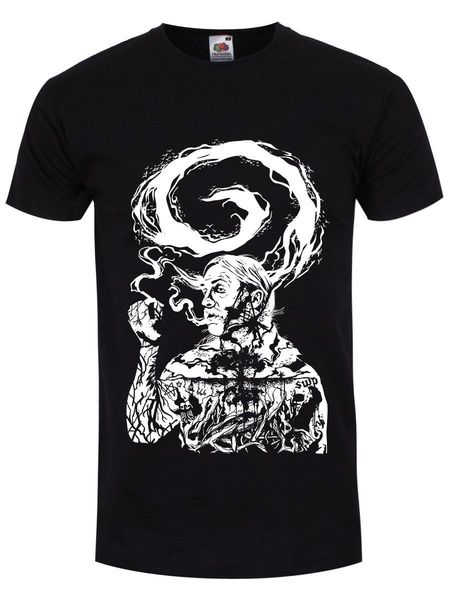 

ржавчина cohle курящие мужчины черноморском футболки мужчины с коротким рукавом рубашки top tee basic tops смешной tee shirt hipster лето