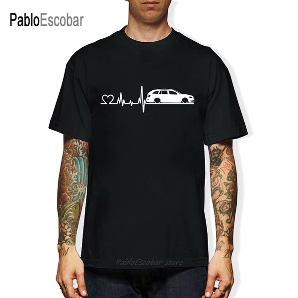 

летний стиль мода (t46s) fun t-shirt motiv herzschlag 5e tee рубашки