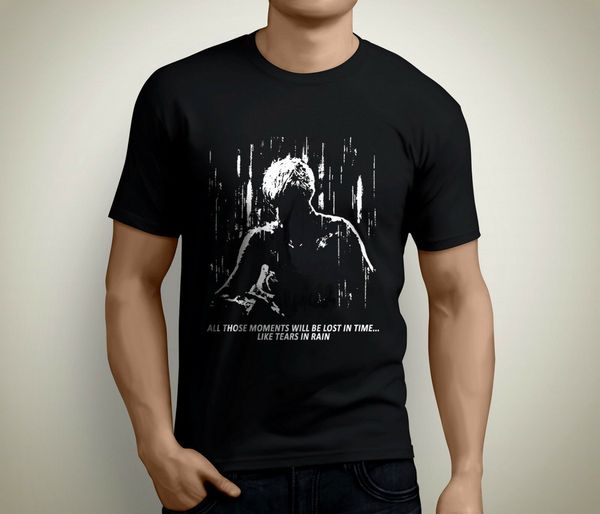 

new blade runner tears in rain short sleeve men's black t-shirt size s to 3xl cool tee shirt