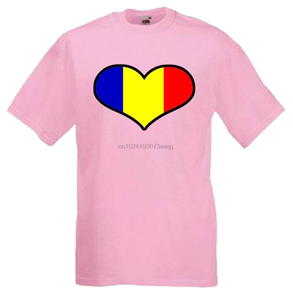 

румыния сердце флаг любовь adult футболка