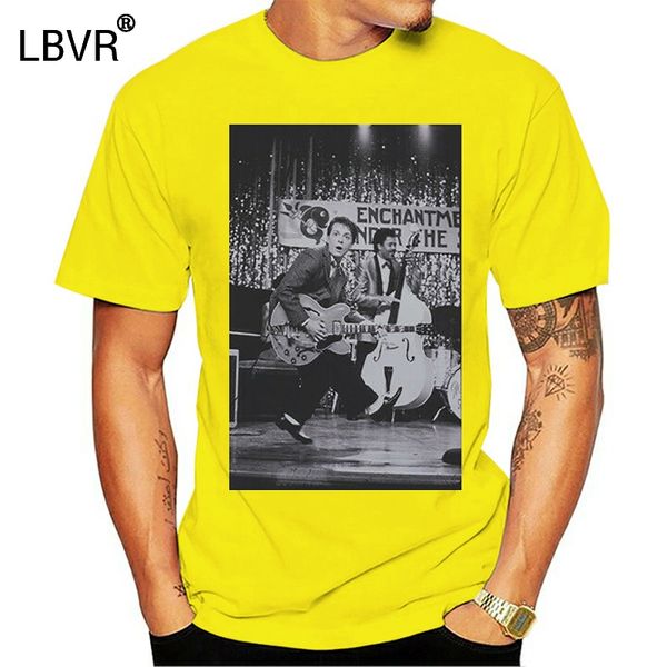 

back to the future marty mcfly guitar men's t-shirt clothing streetwear funny tee shirt