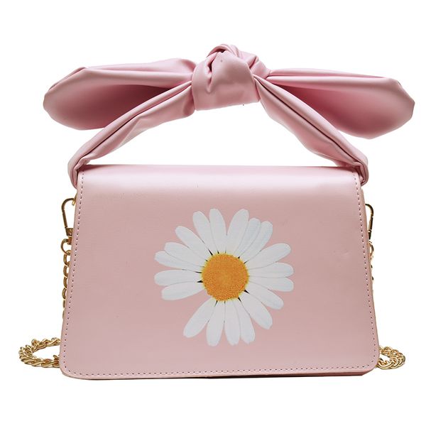 

fashion handbags pu leather flower pattern solid color female messenger bag summer chain shoulder bag sac a main femme women