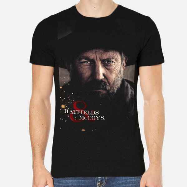 

hatfields and mccoys kevin costner bill paxton t-shirt black clothing 6-a-393