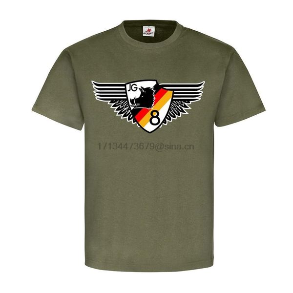 

jg 8 fighter squadron aviator ddr nva air force hermann germany 2019 fashion sleeve cotton o neck shipping bodybuilding t-shirt