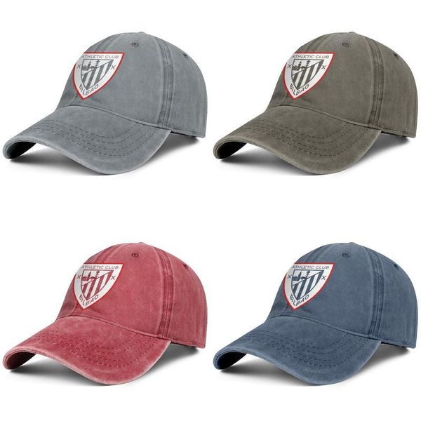 

athletic bilbao los leones ath pure white fashion denim baseball cap cool washed dad hat adjustable vintage ball, Blue;gray