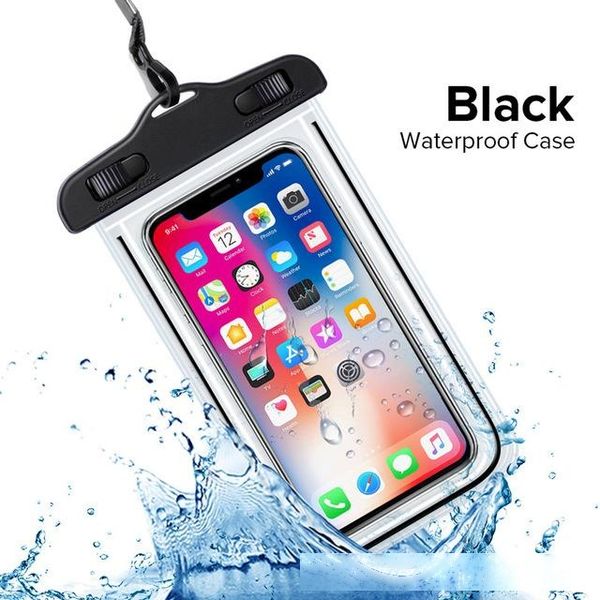 

universal waterproof phone case water proof bag mobile phone pouch pv cover for iphone 11 pro xs max xr 8 7 samsung s9