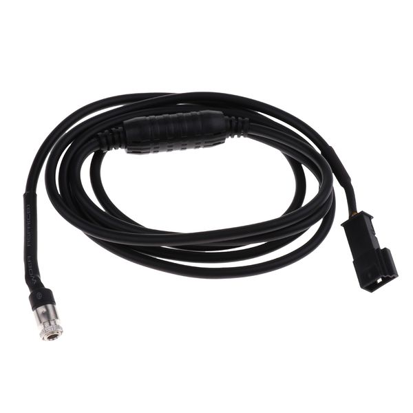 

3.5mm jack car audio amplifier aux auxiliary cable conversion kit