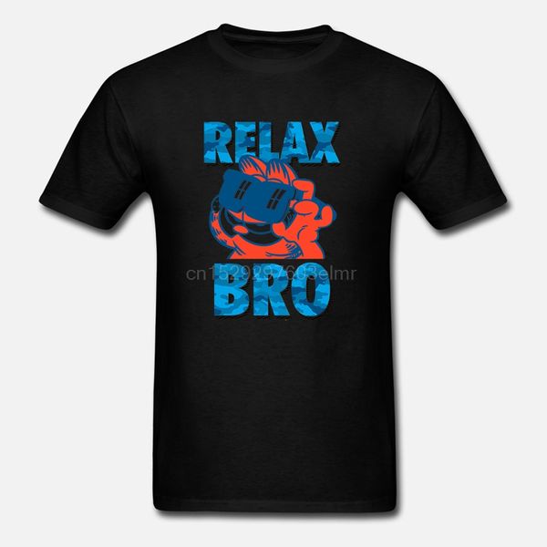

garfield relax bro t-shirt sizes s-3x new
