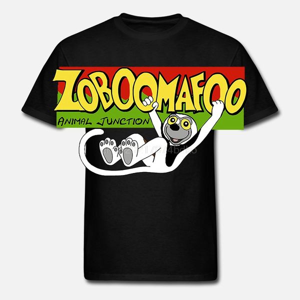 

new zoboomafoo animal junction trending design t shirt men's black size s-2xl