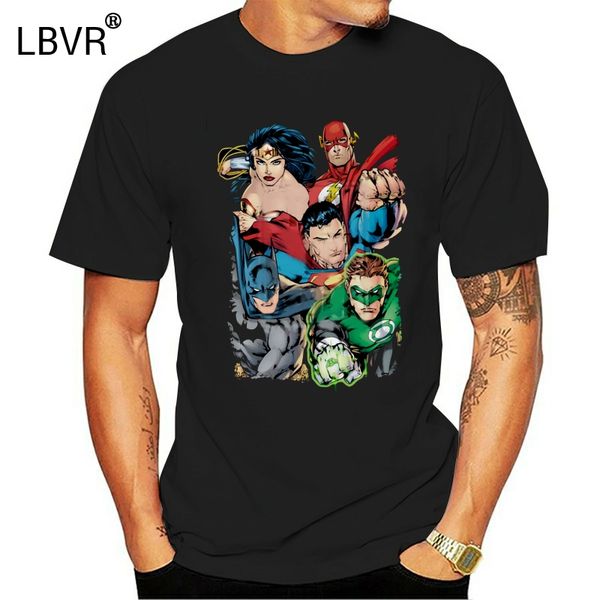 

лига справедливости америки heroes break free adult t shirt все размеры