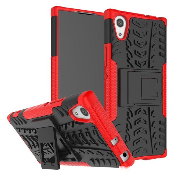 

for sony xperia xa1 xa1 ultra xa2 xz2 xz2 premium xz2 mini l2 hybrid kickstand impact rugged heavy duty tpu pc shock proof cover case 50p