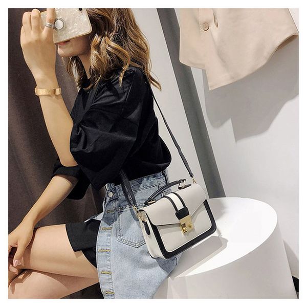 

stylish handbag with matching colors new women bag luxury female purse brand flap shoulder messenger bag evening party package