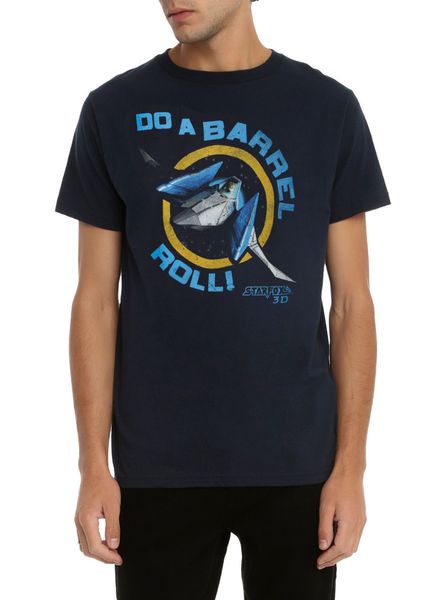 

star fox 64 3d barrel roll t-shirt, small cool casual pride t shirt men fashion tshirt funny