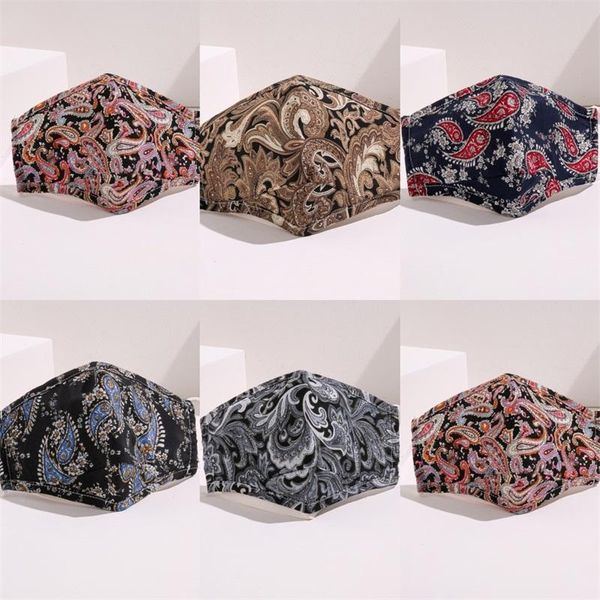 

ornament printed respirator cotton face masks fashion reusable mascherine kids can put filter piece custom anti dust 4 8xla c2