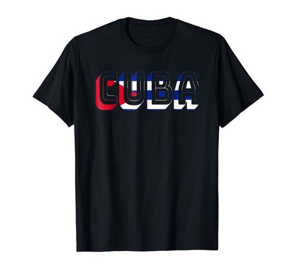 

cute cuba flag vintage cuban pride gift tee shirt casual t-shirt male short sleeve pattern summer style t shirt
