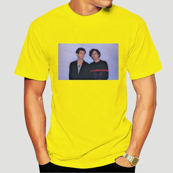 

the 1975 inspired matt healy and timothee chalamet shirt men short sleeve tee-1252a