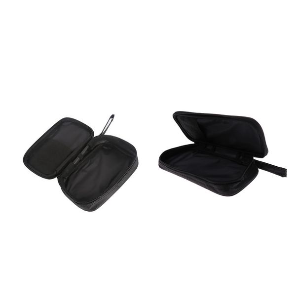

2pcs double zipper carry soft case/bag use for clamp meter f m+l
