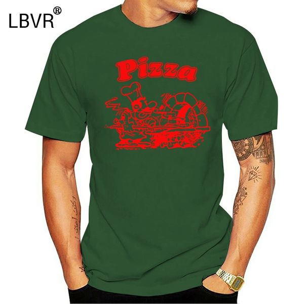 

pizza shirt schachtel motiv italiano italien fun-shirt cotton tshirt short-sleeved tee shirt