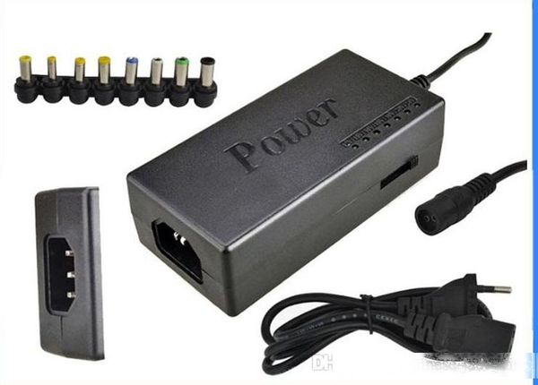

universal 96w lapnotebook 15v-24v ac charger power adapter with 8 connectors 10pcs/lot